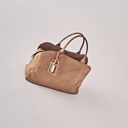 Pack of Biodegradable Brown Paper Bags with Handles