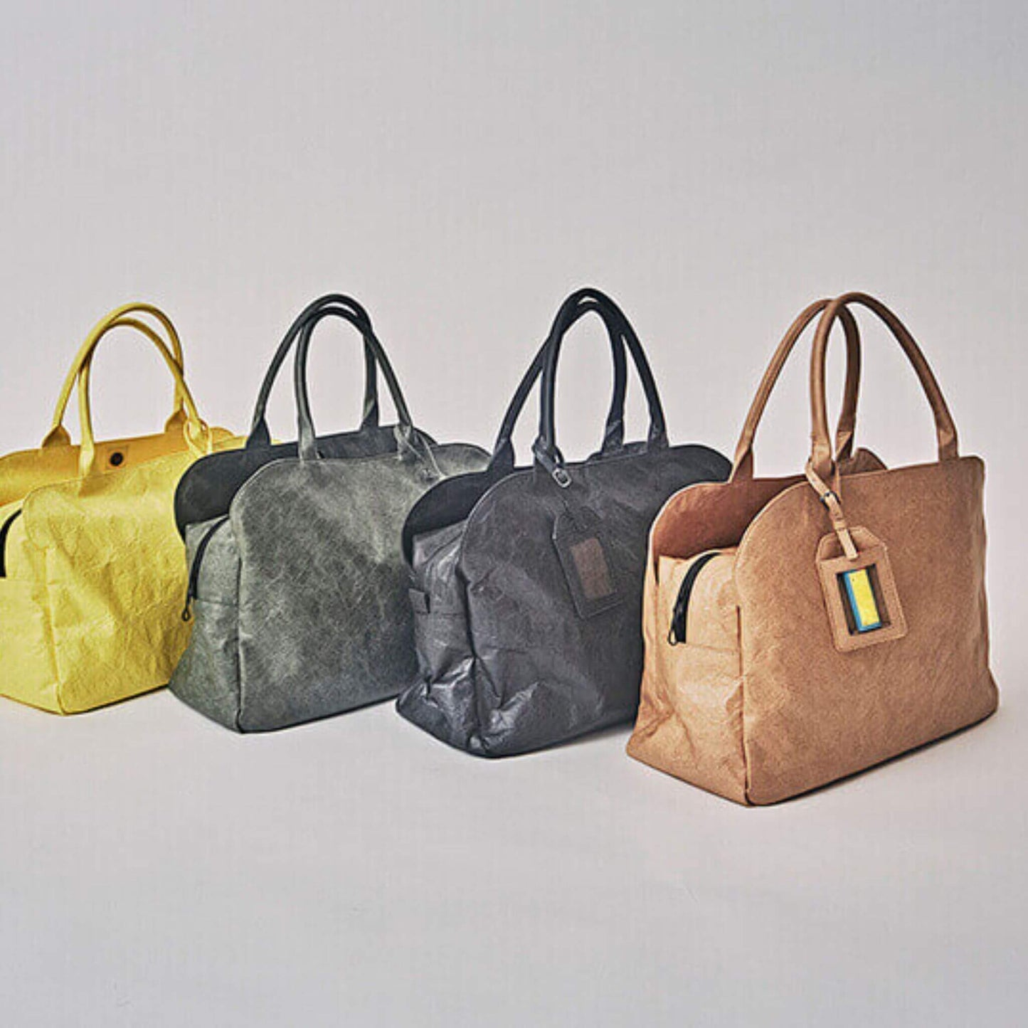 Set of Recyclable Brown Paper Bags for Various Occasions